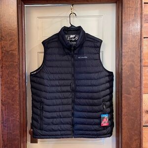 Columbia Men’s Powder Lite Puffy Vest Black Size 2XT